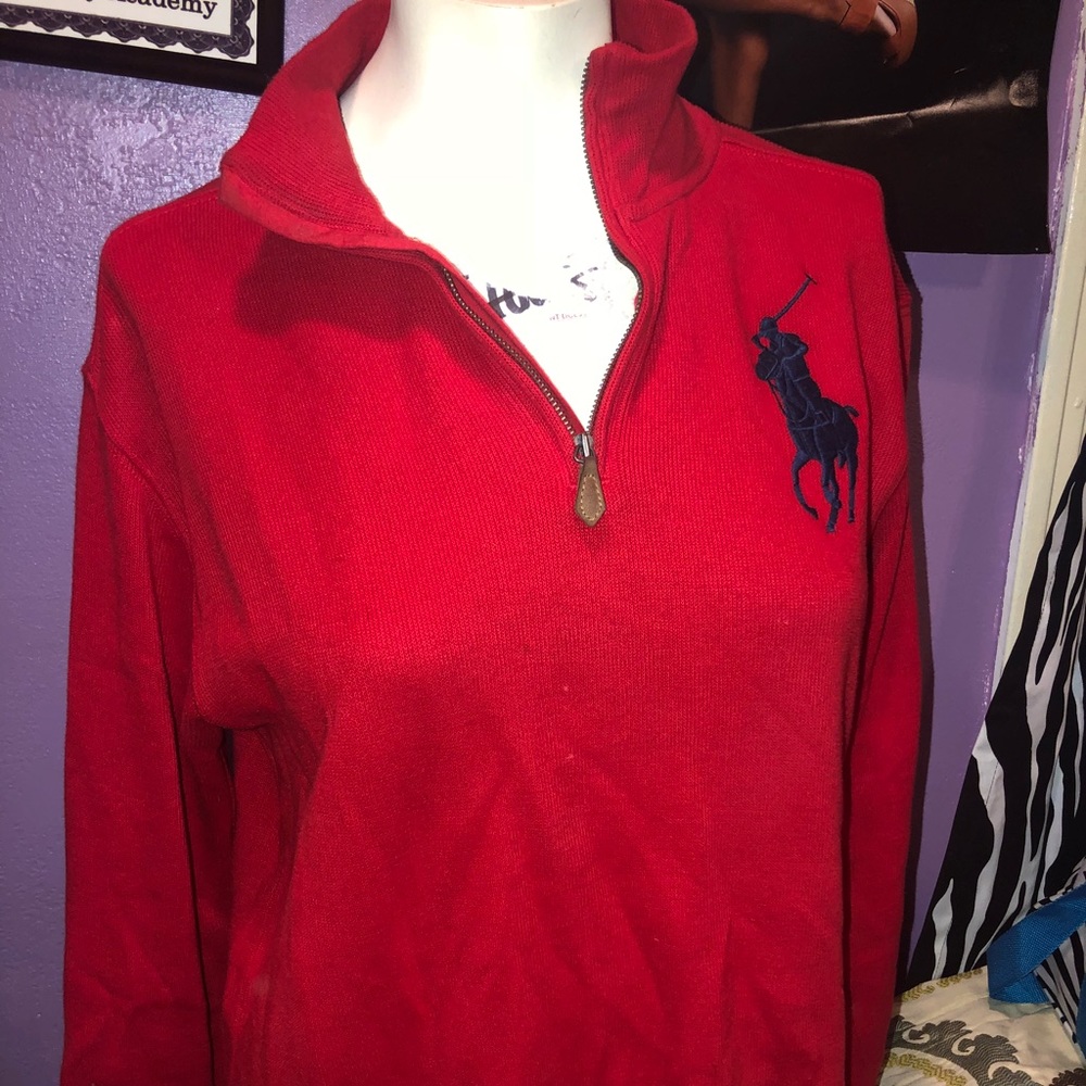 Polo boys xl 10-12 equivalent to a women’s M